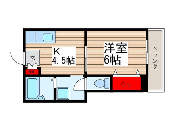 サンパレス松島の物件間取画像